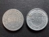 Lot monede 5 lei 1948, 5 lei 1949 R.P.R.