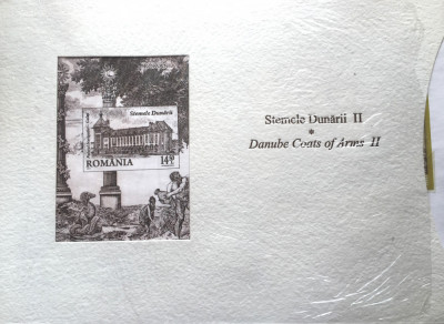 ROMANIA 2010 - STEMELE DUNARII II, TIMBRU GRAVAT, OCTAVIAN ION PENDA - LP 1881a foto