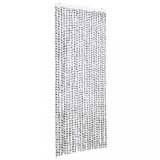 Cumpara ieftin Perdea pentru insecte, gri deschis si inchis 90x220 cm chenille