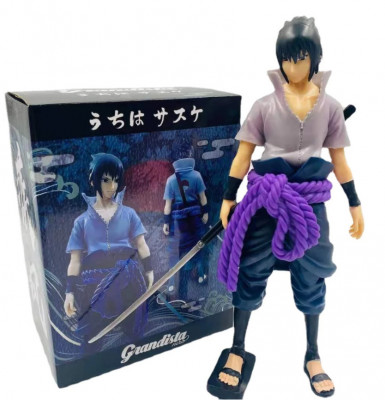 Figurina Uchiha Sasuke anime Naruto 28 cm sword foto