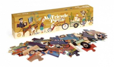 Puzzle tricicleta, Londji foto