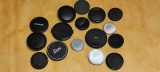 16 CAPACELE CAPACE PT. OBIECTIVE FOTO DIN PLASTIC SI METAL DIVERSE DIAMETRE