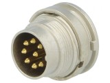 Conector M16 Soclu Tată 8-PIN 5A 60V IP40 0.75mm2, Lumberg