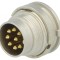 Conector M16 Soclu Tată 8-PIN 5A 60V IP40 0.75mm2