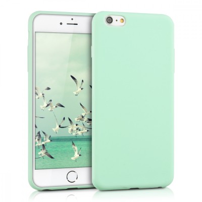 Husa pentru Apple iPhone 6 Plus / iPhone 6s Plus, Silicon, Verde, 37726.71 foto