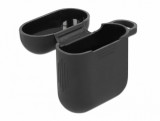 Husa de protectie pentru Apple AirPods Negru, Delock 18352