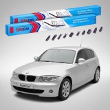 Cumpara ieftin Ștergătoare BMW Seria 1 Hatchback 5UȘI (E87) 2003-2007 | Set Față Flat Premium &ndash; TeamCar&reg;