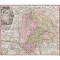 Harta Transilvania, Johann Baptist Homann, cca. 1715-1724, 50x60cm, reproducere