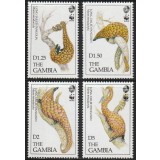 GAMBIA 1993 WWF FAUNA PROTEJATA PANGOLINI