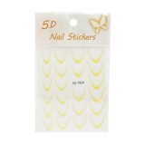 Autocolant pentru unghii French Nail Stickers 5D, SD-1924