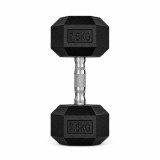 Gantera profesionala 7.5 kg hexagonala, grip ergonomic, sala si home gym
