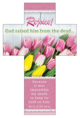 Rejoice! - Easter Cross Bookmark - Acts 2:24