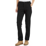 Pantaloni din softshell pentru femei, pentru exterior, cu căptușeală din fleece, impermeabili, rezistenți la v&acirc;nt și termici