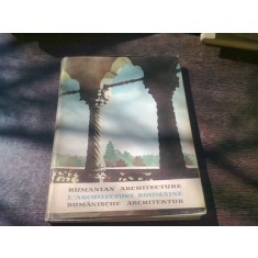 RUMANIAN ARCHITECTURE. L&#039;ARCHITECTURE ROMAINE. ROMANISCHE ARCHITEKTUR