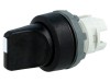 Comutator Rotativ 22mm Negru 2 Poziții