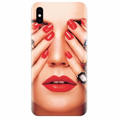 Husa silicon pentru Apple Iphone XS Max, Rings On All Fingers foto