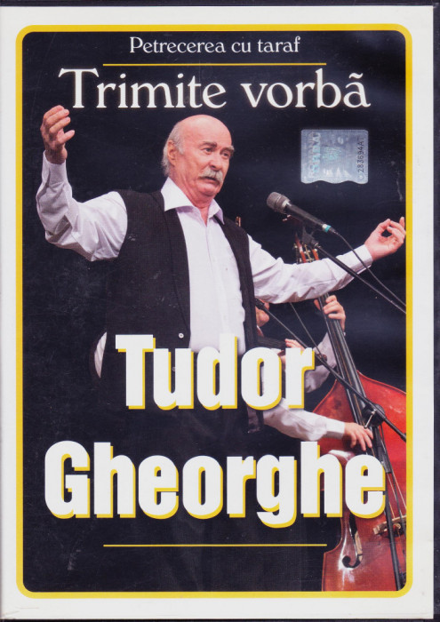 DVD Concert: Tudor Gheorghe - Trimite vorba ( inregistrare spectacol din 2004 )