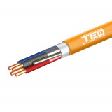 Cablu incendiu 2x2x0.8, JE - H (ST) H, rola 100m, TED, Oem