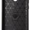 Husa Forcell Carbon silicon neagra pentru Nokia 2