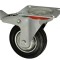 Roata carucior 5&quot; - talpa metal - rulment - 125/37.5-50 - frana PowerTool TopQuality