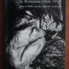 Ioana Beldiman - Sculptura franceza in Romania (1848-1931) autograf si dedicatie