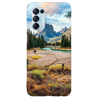Husa compatibila cu Oppo A5 (2020) model River Range Wyoming, Silicon, TPU, Viceversa foto