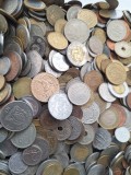 LOT peste 2500 MONEDE STRAINE de la 1885 pana in zilele noastre (peste 10 Kg)