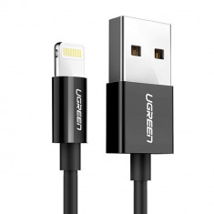 Cablu de Date USB la Lightning, 2m Ugreen (80823) Negru