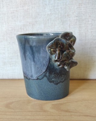 Vas ceramic de studio/vaza foto