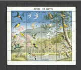 NEVIS 1991 FAUNA PASARI, Nestampilat