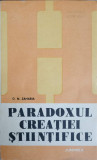 PARADOXUL CREATIEI STIINTIFICE-D.N. ZAHARIA