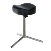 Suport pentru pedichiura, inaltime reglabila 51-66 cm, tapiterie piele ecologica neagra