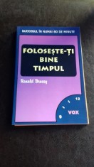 FOLOSESTE-TI BINE TIMPUL - RONALD BRACEY foto