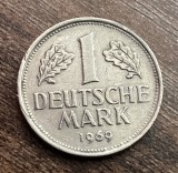 C50 - Moneda foarte veche - Germania - 1 marca - 1969 litera J
