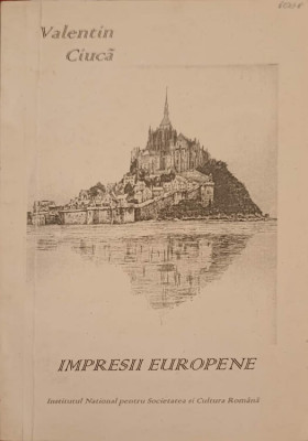 IMPRESII EUROPENE-VALENTIN CIUCA-246510 foto