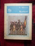 E0e Scrieri - Nicolae Balcescu