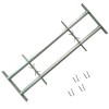 Grilaj de siguranta pentru ferestre cu 2 bare transversale 500-650 mm