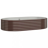 Cumpara ieftin Strat inaltat gradina 175x100x36 cm otel galvanizat