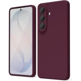 Husa Soft Touch Slim ALC Mobile, TPU, Anti-Soc, Protectie Camera, Compatibila cu Samsung Galaxy S26, Visiniu