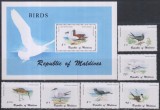 Timbre cu păsări marine din Maldive