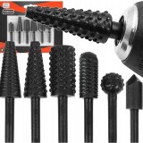 Set 6 freze, metal si lemn, 6mm, Verke