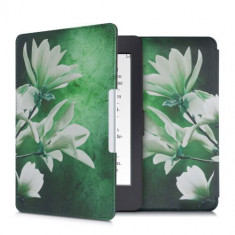 Husa pentru Kindle Paperwhite 7, Piele ecologica, Verde, Kwmobile, 25824.38 foto