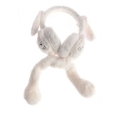 Aparatori albe pentru urechi model pisica