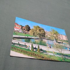 CARTE POSTALA- PITESTI-PARC IN CARTIERUL, CALEA BUCURESTI CIRCULATA