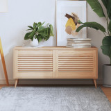 Set 2 Usi Dulap Lemn Masiv Pin Natur, Design Lambriu 39.5x59.4cm, Maro, vidaXL - Usi Mobilier, Bucatarie, Baie, Sifonier