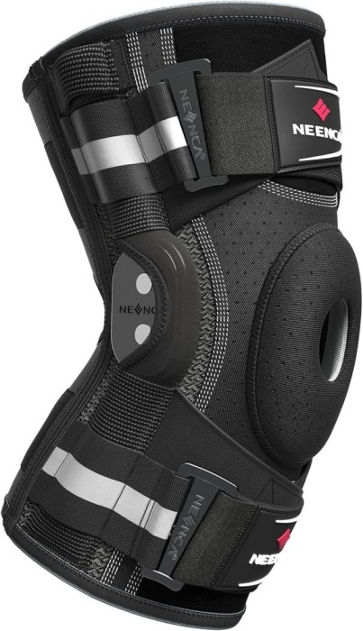 Genunchiera Profesioanal, Stabilizator Cu Balamale, Reduce Durerile Musucalere Si Articulare, Previne Leziunile, Stabilizeaza Rotula In Timpul Activit