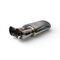 Tobe sport cu 2 iesiri cu silencer ridicate arse