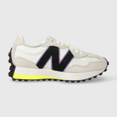 New Balance sneakers 327 culoarea alb, WS327NB