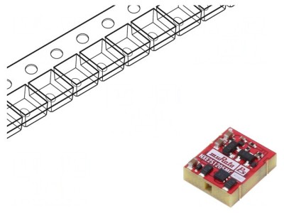 Convertor DC/DC 2W 10.8-13.2V la 5V 400mA SMD foto