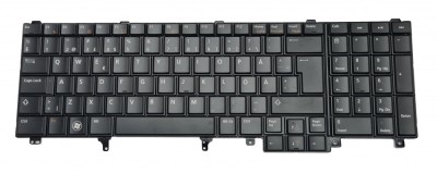 Tastatura laptop noua Dell Latitude E6520 E6530 E6540 Precision M2800 Swedish Finnish DP/N HT0D2 foto